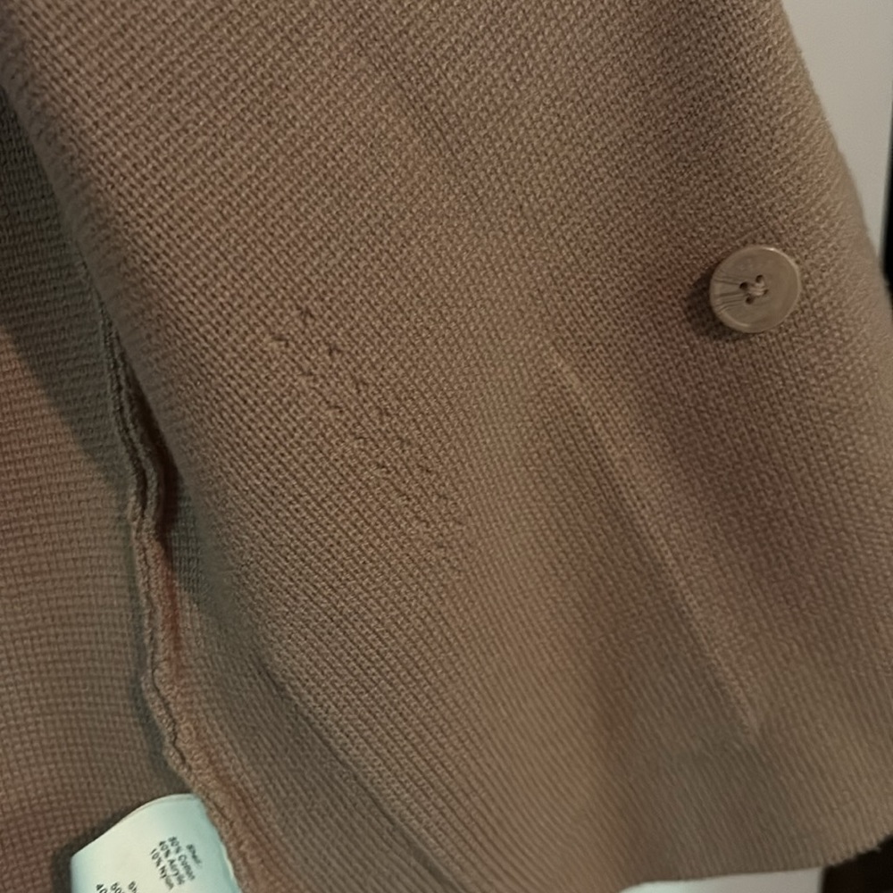 L'Agence Sofia Knit Blazer, Small in Gingersnap - Picture 8 of 13